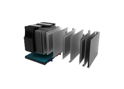 Buffer protection of the battery cell
