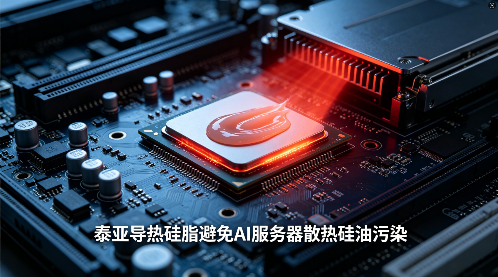 导热硅脂油离度0.1%意味着什么？AI服务器散热如何避免硅油污染