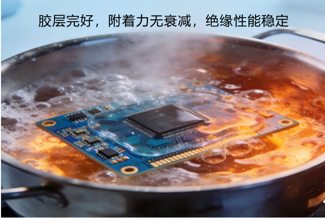 电子元件泡在 100℃沸水 12 小时？这款胶水的表现超出想象