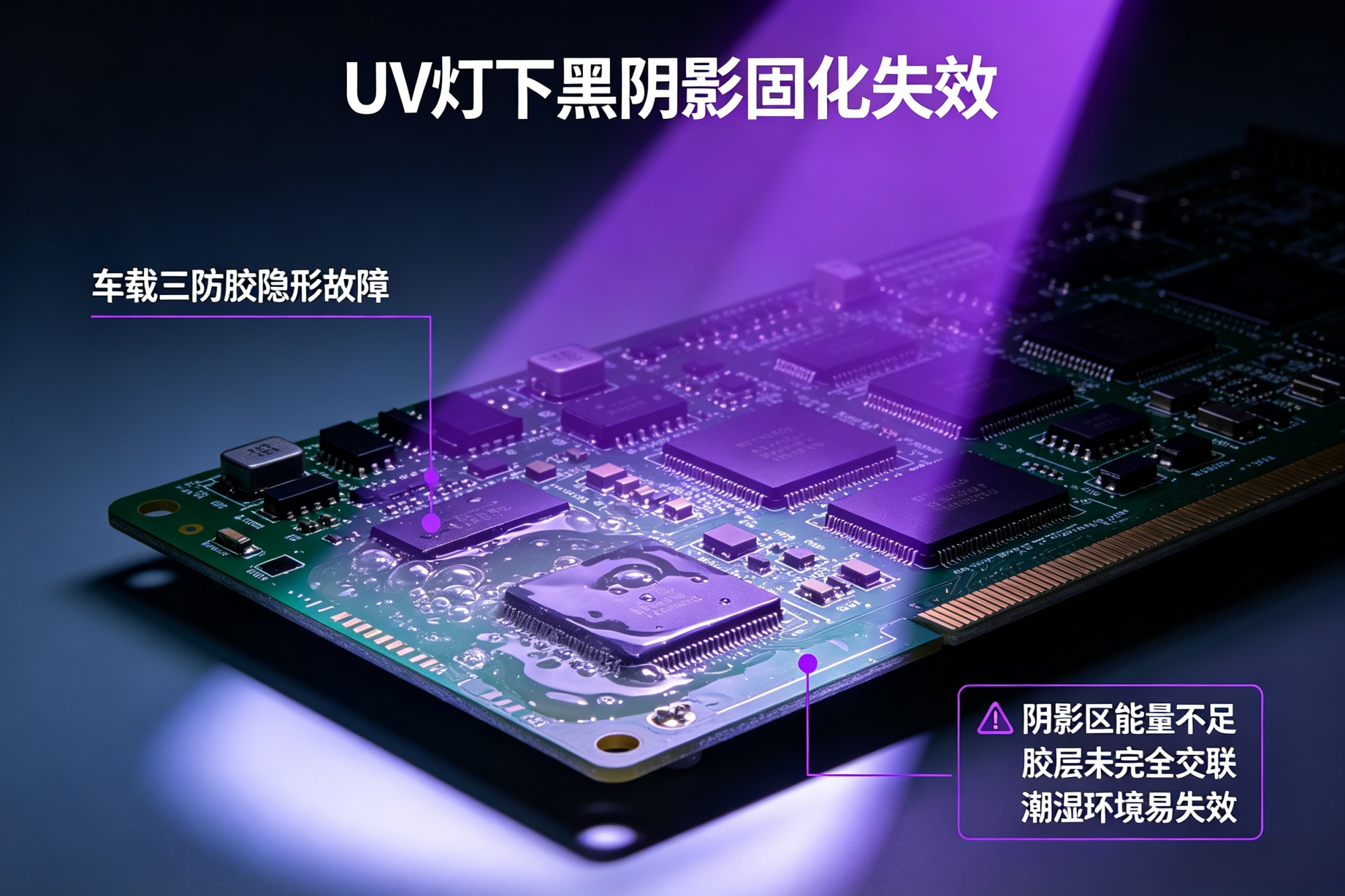 电子三防胶选型避坑总纲｜四大树脂双固化体系客观优劣势完整解析